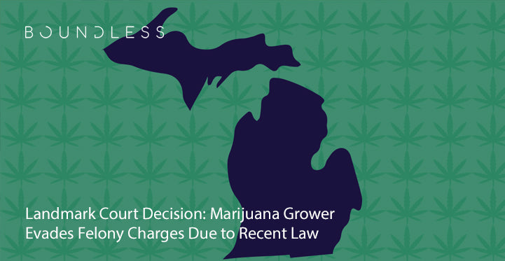 Landmark Court Decision: Marijuana Grower Evades Felony Charges Due to Recent Law