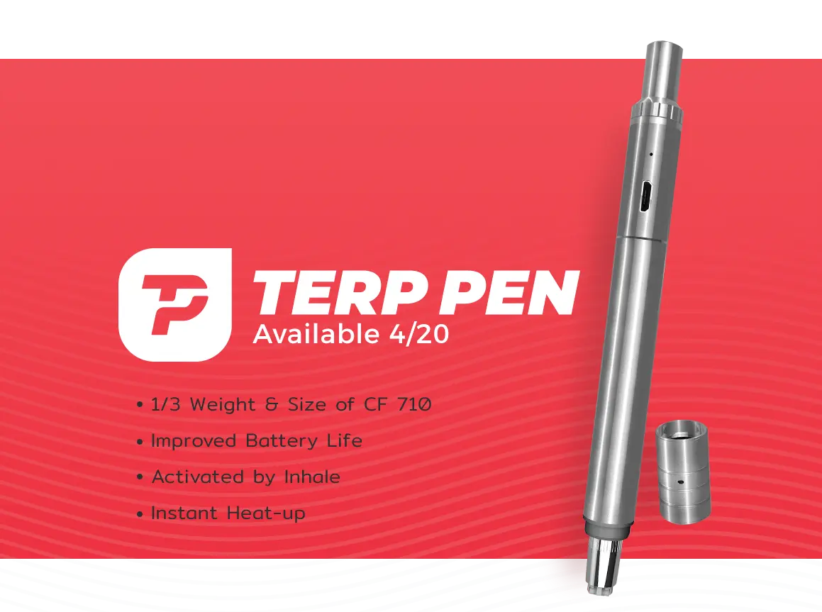 INTRODUCING THE TERP PEN FOR WAX!